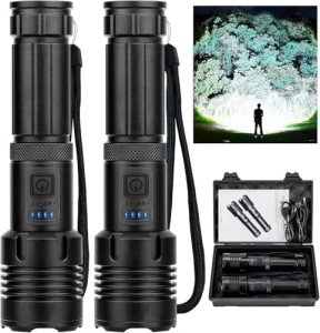 Super Bright Rechargeable LED Flashlight for Emergencies