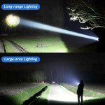 Super Bright Rechargeable LED Flashlight for Emergencies