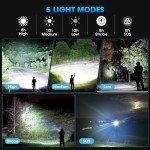 Super Bright Rechargeable LED Flashlight for Emergencies
