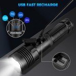 Super Bright Rechargeable LED Flashlight for Emergencies