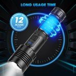 Super Bright Rechargeable LED Flashlight for Emergencies