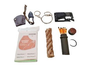 Weatherproof Fire Starter Kit for Outdoor Emergencies