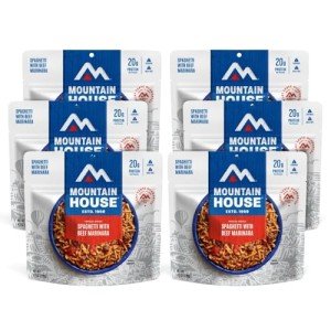 Mountain House Spaghetti with Meat Sauce - 6-Pack