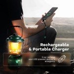 Rechargeable LED Lantern for Emergencies and Camping
