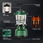 Rechargeable LED Lantern for Emergencies and Camping