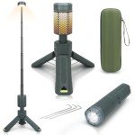 Telescopic Camping Lantern with Rechargeable Battery