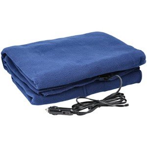 12-Volt Heated Car Blanket for Camping & Travel