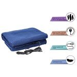 12-Volt Heated Car Blanket for Camping & Travel