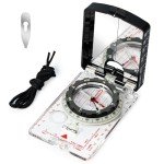 High-Precision Mirror Compass for Outdoor Navigation