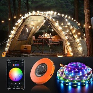 Color Changing LED String Lights for Emergencies