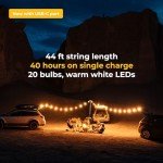 MPOWERD Luci Solar String Lights & Power Hub