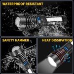 Super Bright Tactical Flashlights - 2 Pack