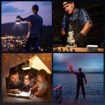 Rechargeable LED Lantern with Hand-Crank for Emergencies
