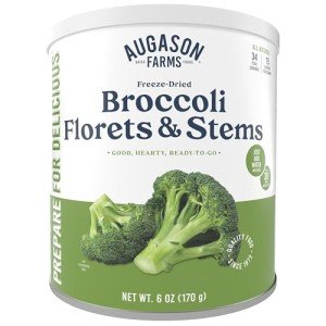 Augason Farms Freeze Dried Broccoli for Emergencies