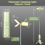 Rechargeable LED Camping Lantern with Magnetic Base