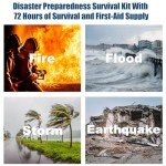 Family Emergency Survival Kit for Hurricanes and More