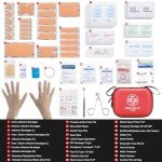 Compact 150-Piece Waterproof Mini First Aid Kit