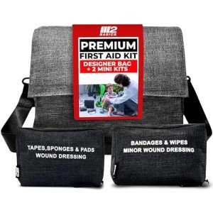 Premium First Aid Kit with Mini Kits & Bag