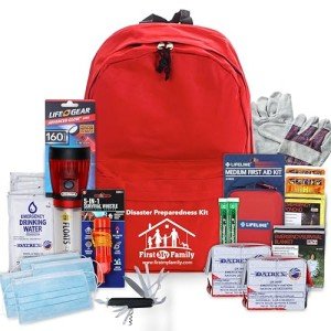 Premium 2-Person Emergency Survival Kit for Hurricanes