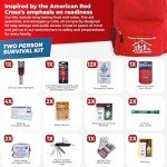 Premium 2-Person Emergency Survival Kit for Hurricanes