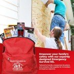Premium 2-Person Emergency Survival Kit for Hurricanes