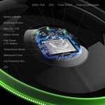 Bright RGB Flying Disc - 16 Million Colors