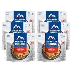 Mountain House Freeze Dried Biscuits & Gravy 6-Pack