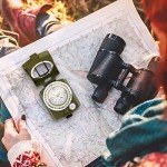 Luminous Hiking Compass with Survival Whistle for Kids