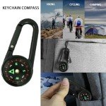 Durable Survival Compass with Keychain Attachment