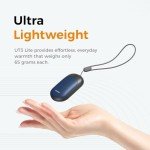 Rechargeable Magnetic Hand Warmers - 2 Pack