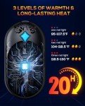 Rechargeable Hand Warmers - 2 Pack, 20 Hours