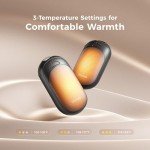 Portable Rechargeable Hand Warmers - 2 Pack