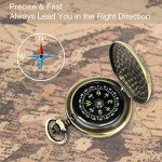 Multifunctional Zinc Alloy Compass for Outdoor Adventures