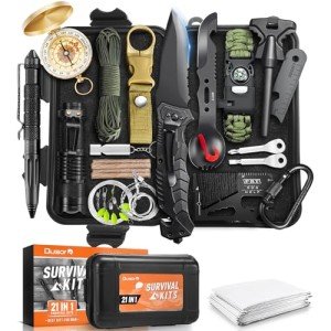 21-in-1 Hurricane Emergency Survival Kit for Men