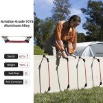 Naturehike Ultralight Portable Camping Cot, Easy Setup