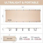 Naturehike Ultralight Portable Camping Cot, Easy Setup