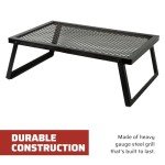 Camp Chef Over Fire Grill for Outdoor Cooking