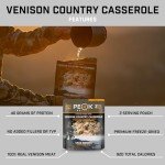 Chad Mendes Venison Country Casserole Meal