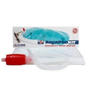 AquaPod 2.0 Emergency Water Storage Bladder 65-100 Gallons