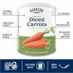 Augason Farms Dehydrated Diced Carrots, 216 Servings