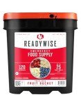 ReadyWise 120 Servings Freeze-Dried Fruit Bucket