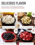 ReadyWise 120 Servings Freeze-Dried Fruit Bucket
