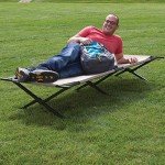 Elevated Camping Cot for Hurricane Emergency Preparedness