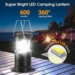4 Pack LED Lanterns – Dimmable & Portable Emergency Light