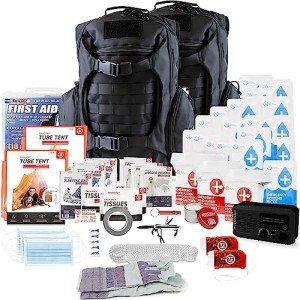 Deluxe 72-Hour Emergency Survival Kit for 3