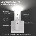 3-in-1 Rechargeable Emergency Flashlight Pack