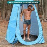 Portable Foldable Shower Base with Drain Hose