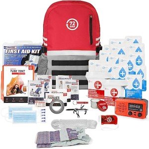 Deluxe 72-Hour Hurricane Emergency Survival Kit