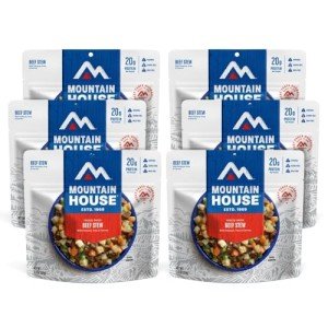 Beef Stew Emergency Freeze-Dried Meal 6-Pack