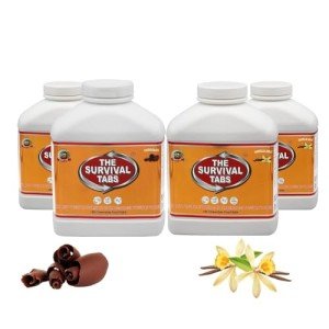 60-Day Emergency Food Tabs - Non-GMO & Gluten-Free